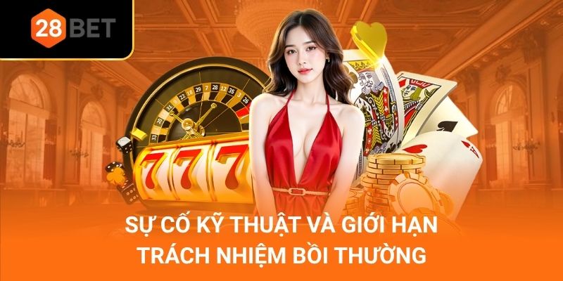 Sự cố kỹ thuật và giới hạn trách nhiệm bồi thường
